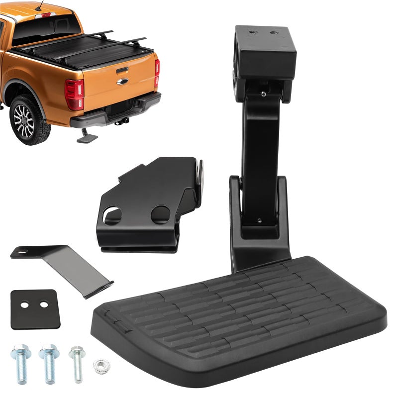 Truck Rear Bed Step Retractable bumper Tailgate steps Fit for 20192024 Chevrolet Silverado 1500  GMC Sierra 1500 20222023 Chevrolet Silverado 1500 LDLTD GMC Sierra 1500 LimitedReplace 7532301A